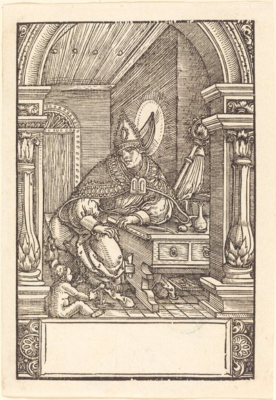 Saint Augustin - Hans Springinklee