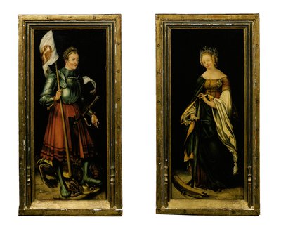 Saint Georges et Sainte Catherine - Hans Suess Kulmbach