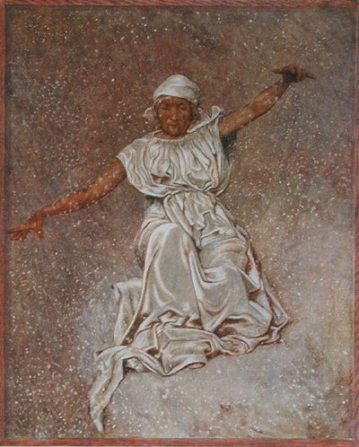 Février, illustration de 