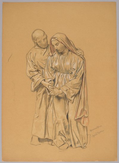 Marie avec saint Jean l
