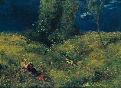 Été, 1872 - Hans Thoma