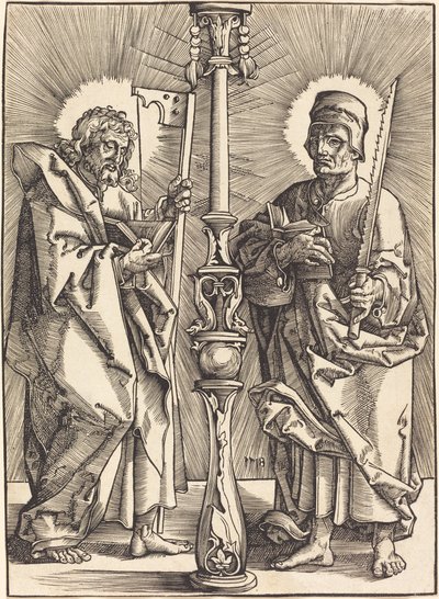 Saint Jacques le Mineur et Saint Simon - Hans Vischer