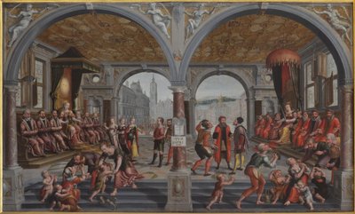 Iustitia und Iniustitia Justice et Injustice, 1594-1595 - Hans Vredeman de Vries