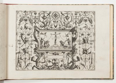 Planche 23, de Grotteßco: in diverße manieren (Diverses Grotesques) - Hans Vredeman de Vries