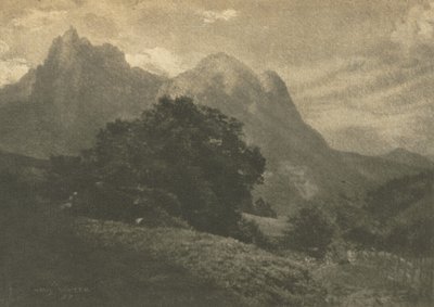Camera Work: Paysage de montagne - Hans Watzek