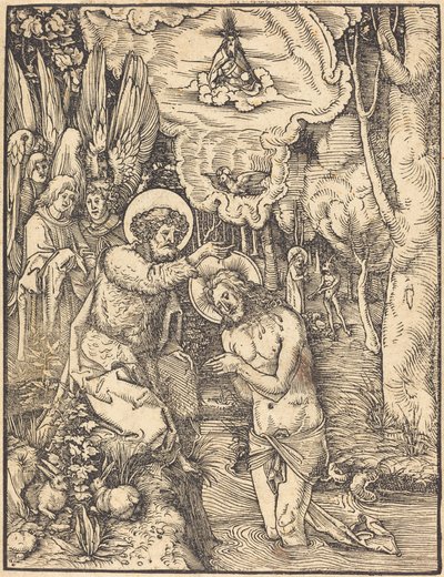 Baptême dans le Jourdain - Hans Wechtlin I