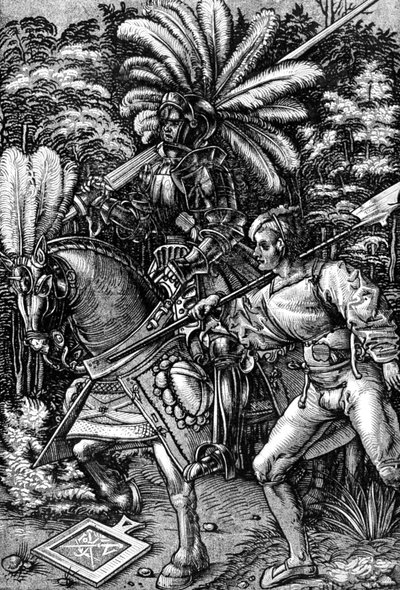 Chevalier et écuyer, début du 16ème siècle, 1929 - Hans Wechtlin the Elder