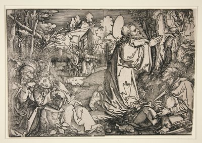 Le Christ au mont des Oliviers - Hans Weiditz