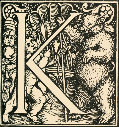 K - Un alphabet par Hans Weiditz - Hans Weiditz