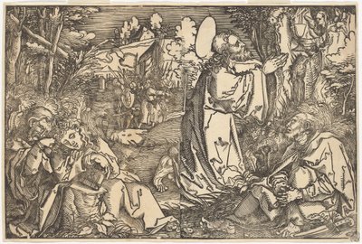 Le Christ au mont des Oliviers - Hans Weiditz, II