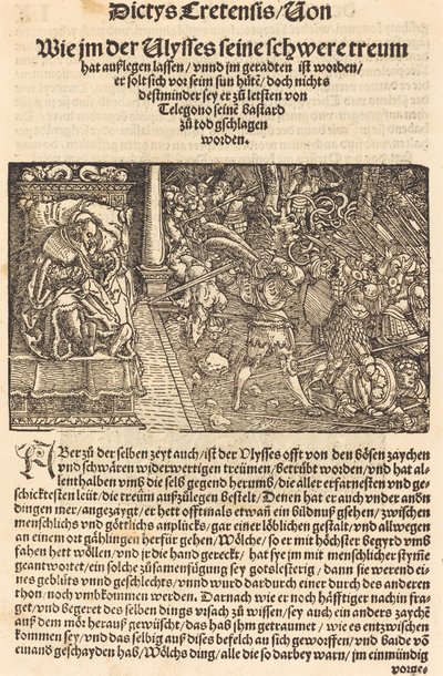 Page du Troianischen Kreig - Ausberg - Hans Weiditz, II