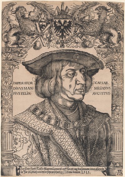 Empereur Maximilien I - Hans Weiditz, II, after Albrecht Dürer