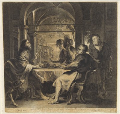 Repas à Emmaüs - Hans Witdoeck