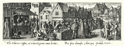 Marché de volaille - Hans after Bol