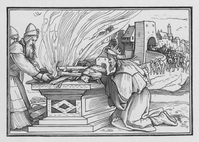 Achaz règne très méchamment, 2 Rois XVI, 12 - Hans after Holbein the Younger