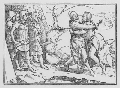 Amasa est Tué par Joab, 2 Samuel XX, 10 - Hans after Holbein the Younger