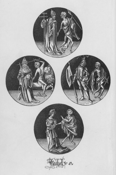 La Danse Macabre de Holbein - Hans after Holbein the Younger