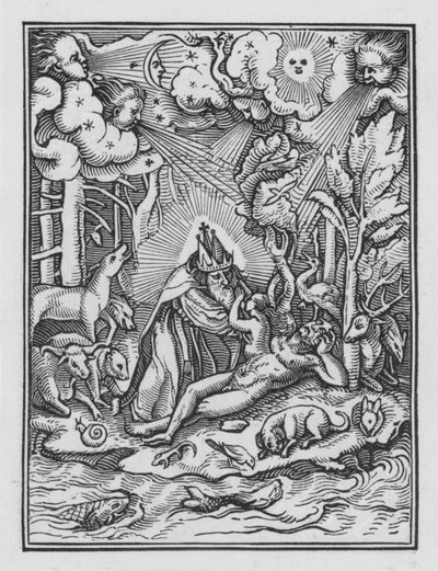 La Danse Macabre de Holbein : La Création - Hans after Holbein the Younger