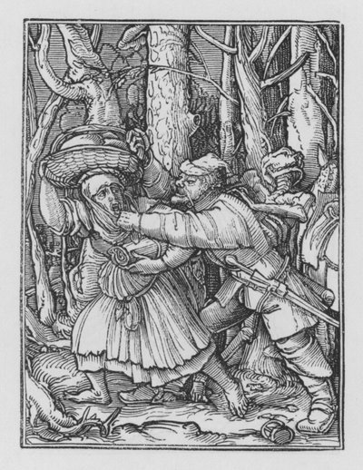 La Danse de la Mort : Le Voleur - Hans after Holbein the Younger