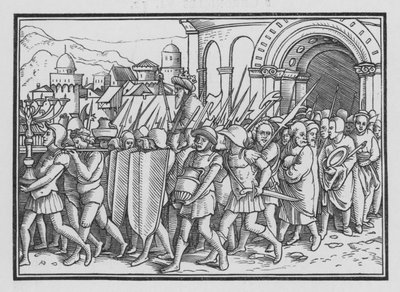 Shishak pille Jérusalem, 2 Chroniques XII, 9 - Hans after Holbein the Younger