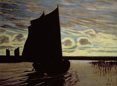 Barque sur la rivière Hamme - Hans am Ende