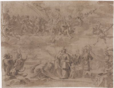 Représentation allégorique - Hans von Aachen (possibly)