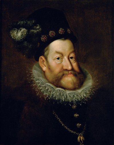 Allemand : Kaiser Rudolf II. (1552-1612) Portrait de l