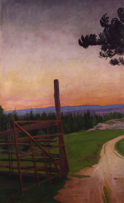 Route de campagne - Harald Oscar Sohlberg