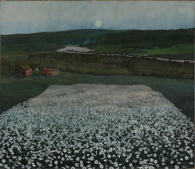 Prairie fleurie dans le Nord - Harald Oscar Sohlberg