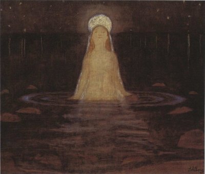 La sirène, 1897. - Harald Oscar Sohlberg