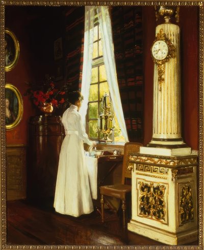 H. Slott-Møller, Café du matin - Harald Slott Moller