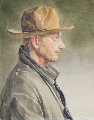 Autoportrait, 1920 - Hardie William Hay