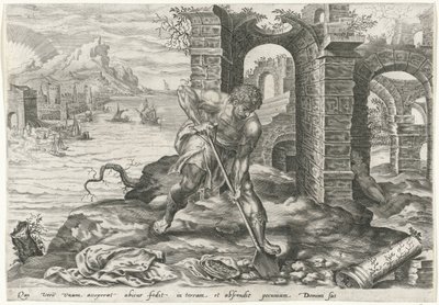 Dienaar enterre son talent (Parabole des talents) - Harmen Jansz Muller