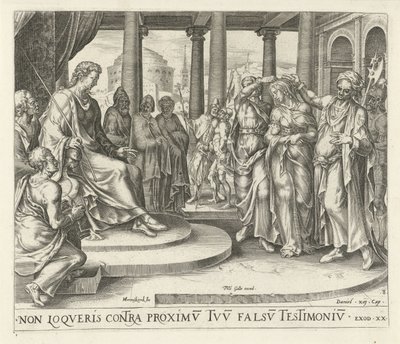 Suzanne accusée par les anciens - Harmen Jansz Muller