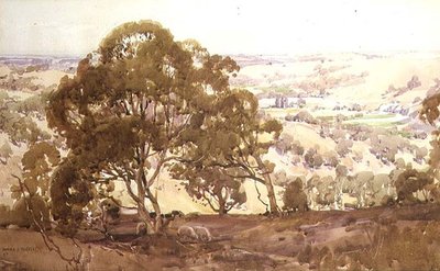Paysage - Harold Brocklebank Herbert