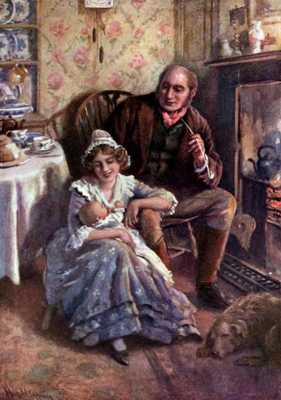 Le Grillon du foyer de Charles Dickens - Harold Copping