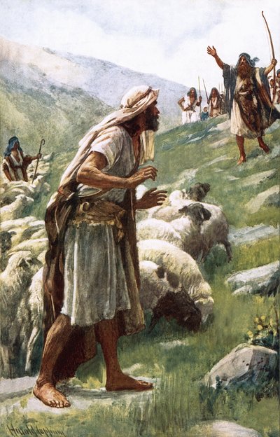 Jacob et Ésaü - Harold Copping