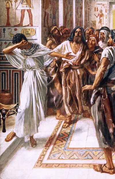 Joseph reconnu par ses frères - Harold Copping