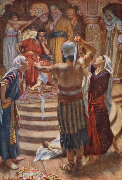 Ancien Testament : Salomon, le roi sage - Harold Copping