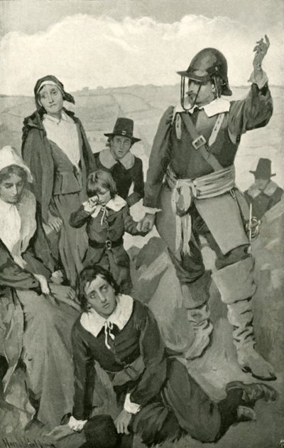 Pèlerins gravissant la colline de la difficulté - Harold Copping
