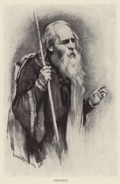 Polonius - Harold Copping
