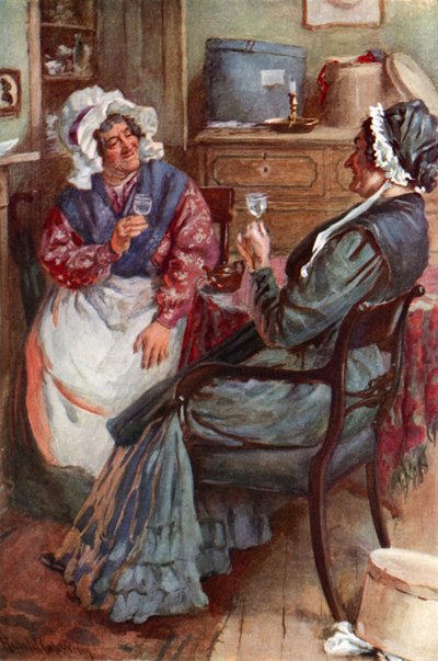 Sairey Gamp et Betsey Prig - Harold Copping