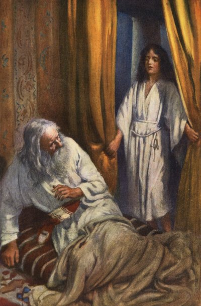 Samuel et Éli - Harold Copping