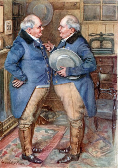Les frères Cheeryble - Harold Copping