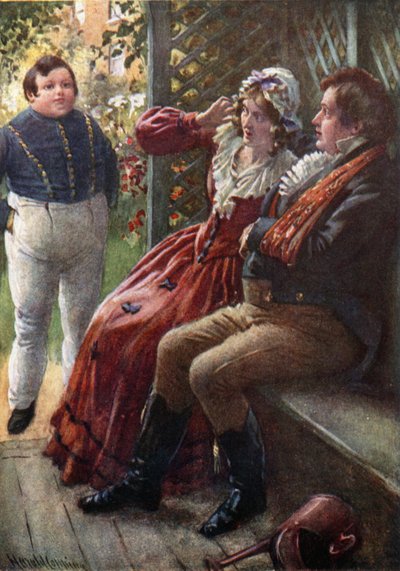 Le gros garçon éveillé - Harold Copping
