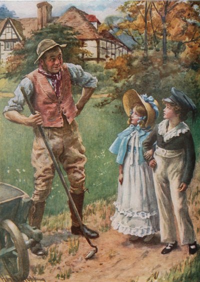 Le couple en fuite - Harold Copping