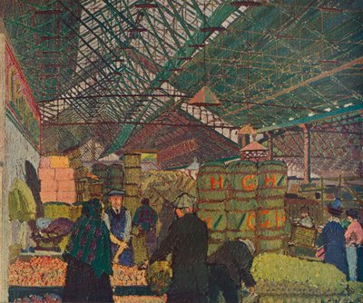 Marché de Leeds, vers 1913, 1935 - Harold Gilman