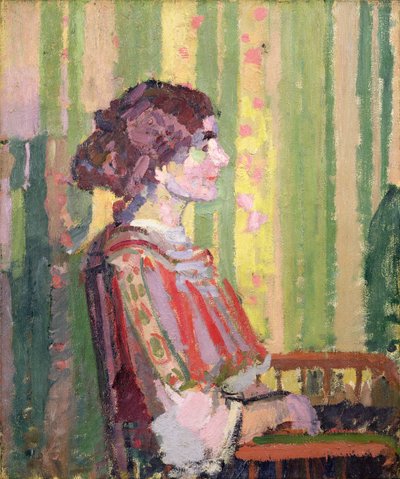 Mme Robert Bevan, c.1913 - Harold Gilman
