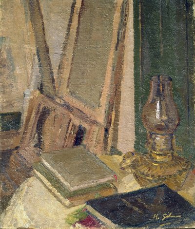Intérieur de studio - Harold Gilman