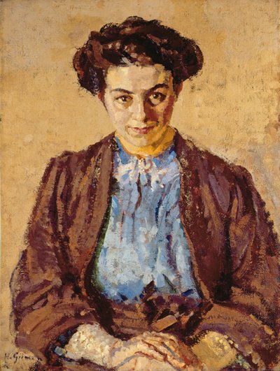 La Blouse bleue, Portrait d